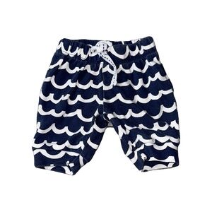 Oliver & Rain Unisex Navy Blue | White Pants size: Newborn